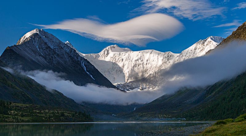 Алтай, Белуха, Рассвет, Утро Белуха на рассветеphoto preview