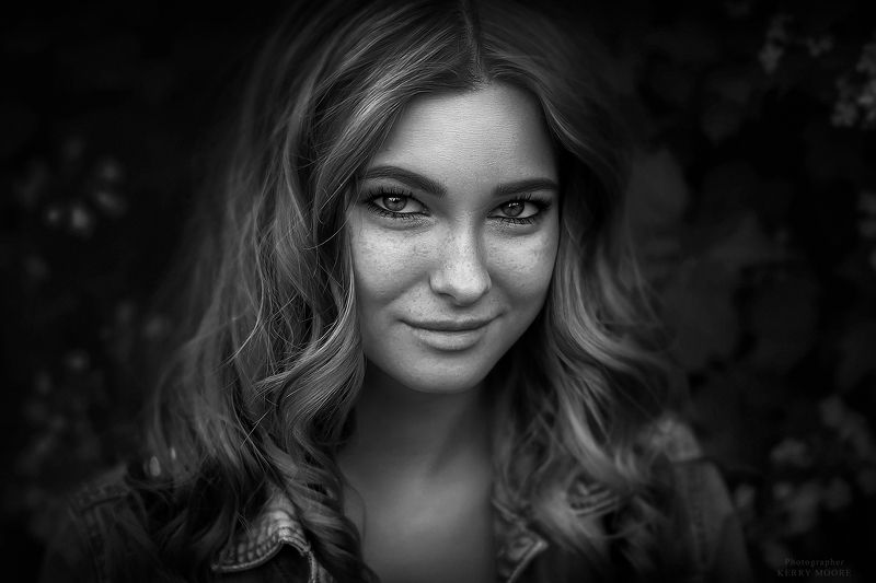 portrait, beauty, girl, model, eyes, woman, female, glamour, style, fashion, face, black and white, monochrome, light Tanyaphoto preview