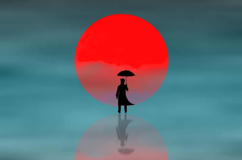 In the arms of sunsetphoto preview