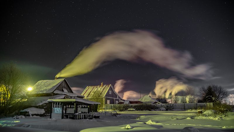Глубоко вдохните. Чувствуете?  Запах морозного вечера... фото превью