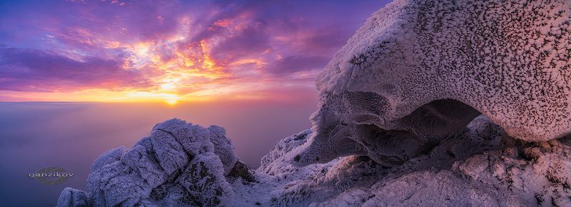 Рассвет на Храме Солнцаphoto preview