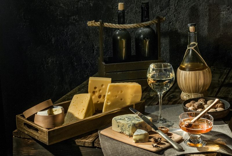 сыр, вино Любовь к сыруphoto preview