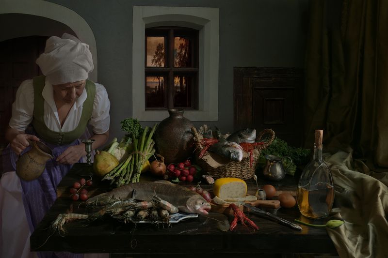 Приготовления к трапезеphoto preview