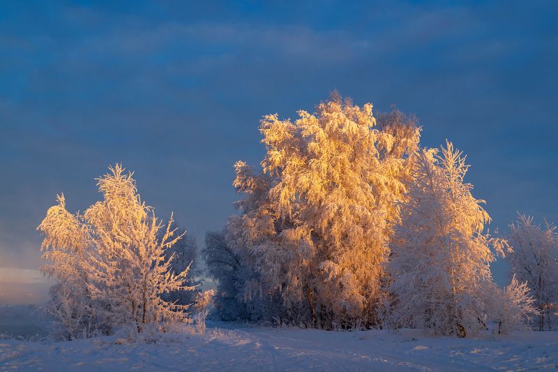 ангара, иркутск, зима Зимнее утро на берегу Ангарыphoto preview