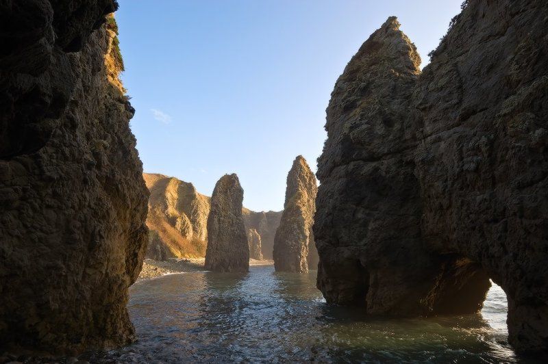 Вечер в бухте Золотойphoto preview