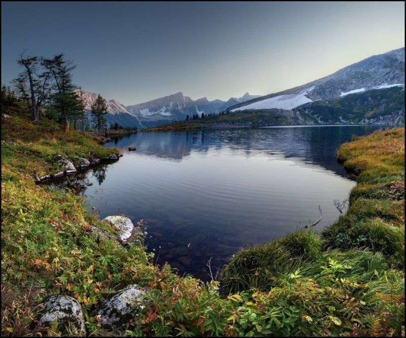 вечер, горы, золотая долина, кузнецкий алатау, озеро круглое, ярославский виталий Вечер у Круглого озераphoto preview