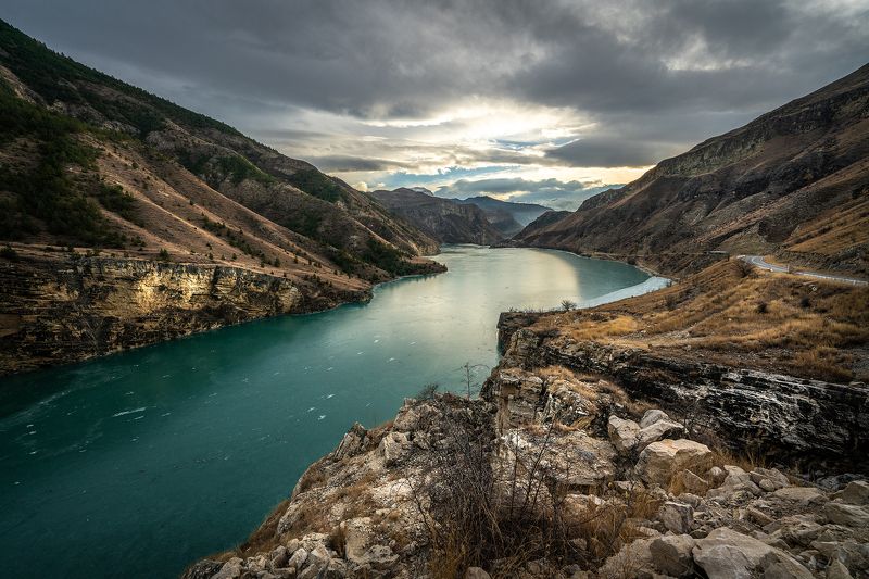 дагестан Гоцатлинское водохранилище. Дагестанphoto preview