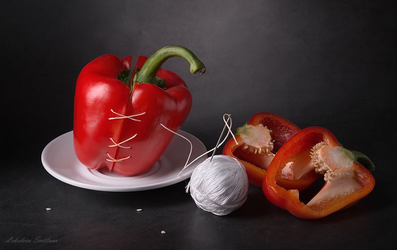 перец, Шито белыми ниткамиphoto preview