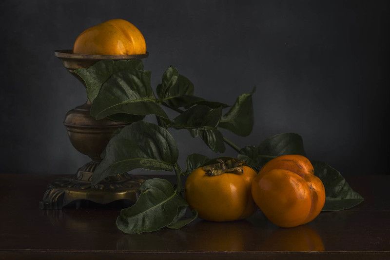 натюрморт с  хурмой photo preview