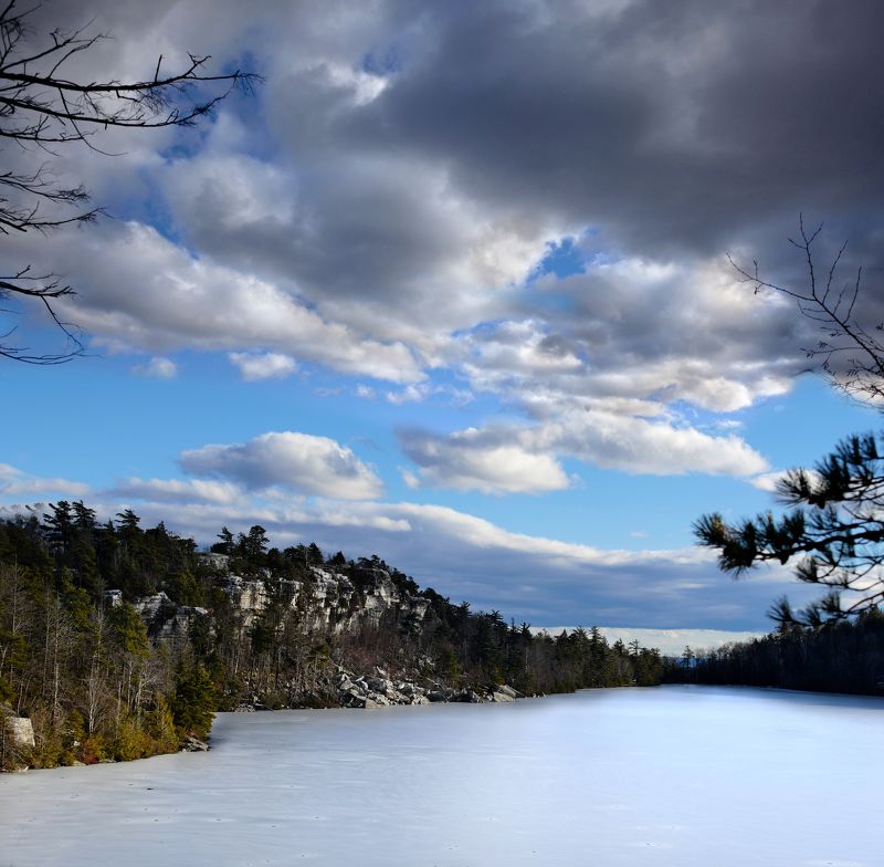 ледяная, перспектива Winter Lakephoto preview