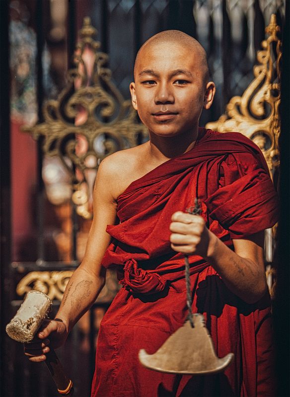 Мьянма, Мандалай Часовой фото превью