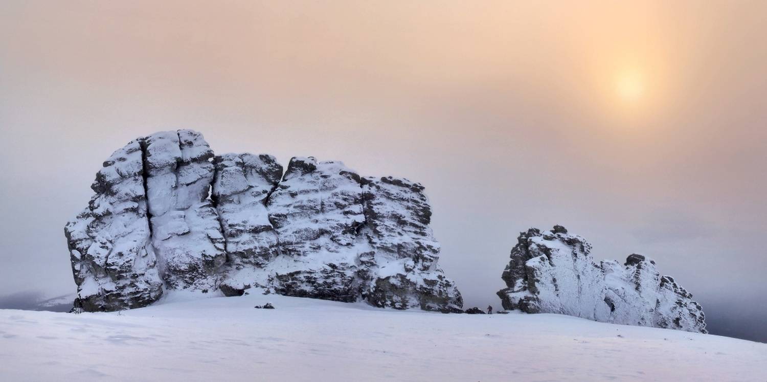 Мань-пупу-нёр. Автор: Sergey Makurin природа, урал, зима, мань-пупу-нёр, Sergey Makurin