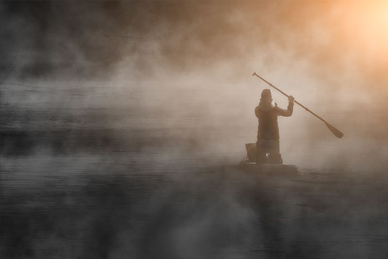 истра, утро, мороз Нас морозом не сломить!photo preview