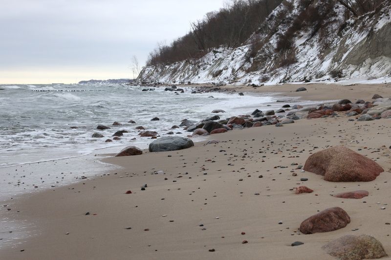 Зимний пляжphoto preview