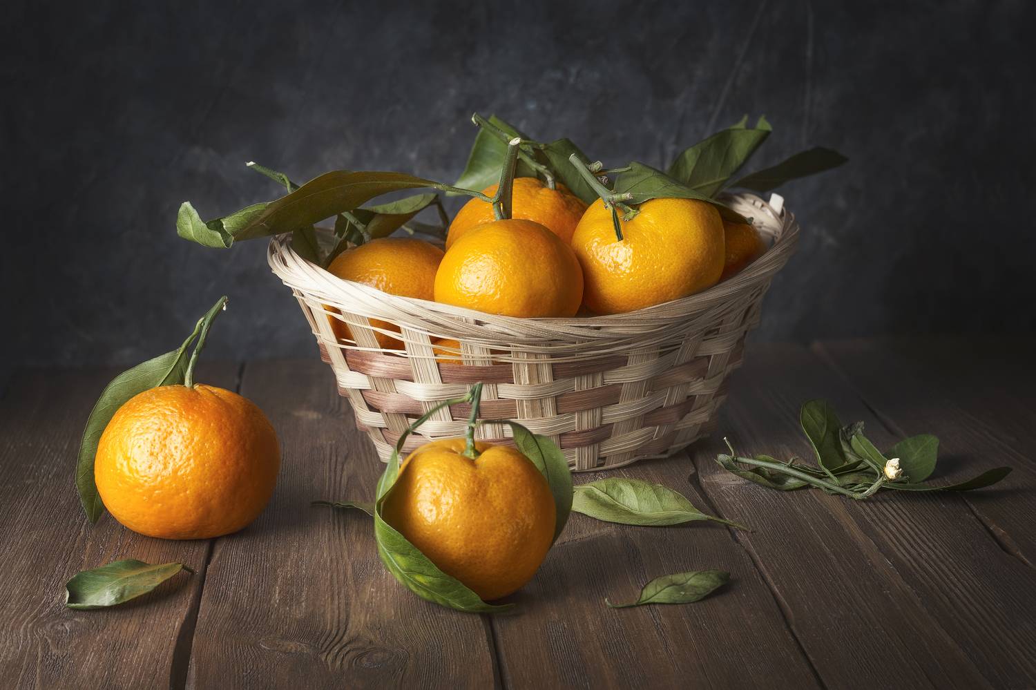 Корзина с мандаринами.. Автор: Чикунов Максим , Чикунов Максим