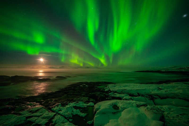 север, кольский, заполярье, баренцево море,териберка, Зеленая волнаphoto preview