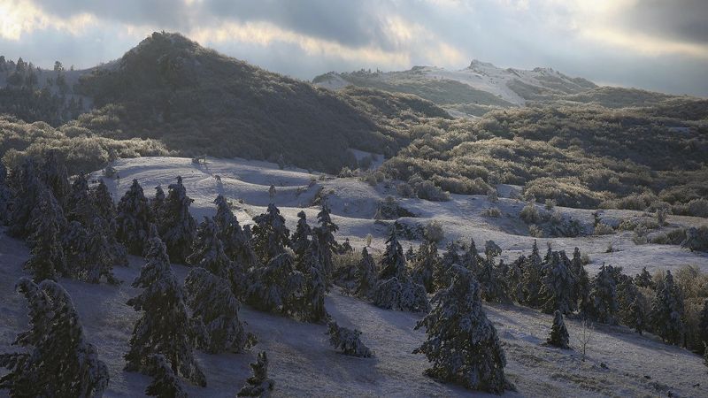 крым, пейзаж, зима, горы, ай-петри, Крымские зарисовки.photo preview