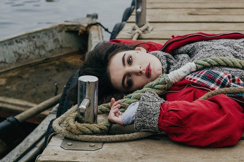 девушка, портрет, море, севастополь, осень, модель, лицо, морячка, портфолио, красивая, рыбацкая деревня *photo preview