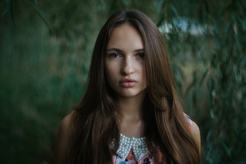 портрет, девушка, шатенка, portrait, girl, natural, beauty Аннаphoto preview