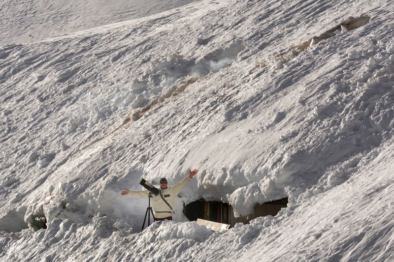 altitude, winter, snow, mountain, fagaras mountain, romania, landscape High altitudephoto preview