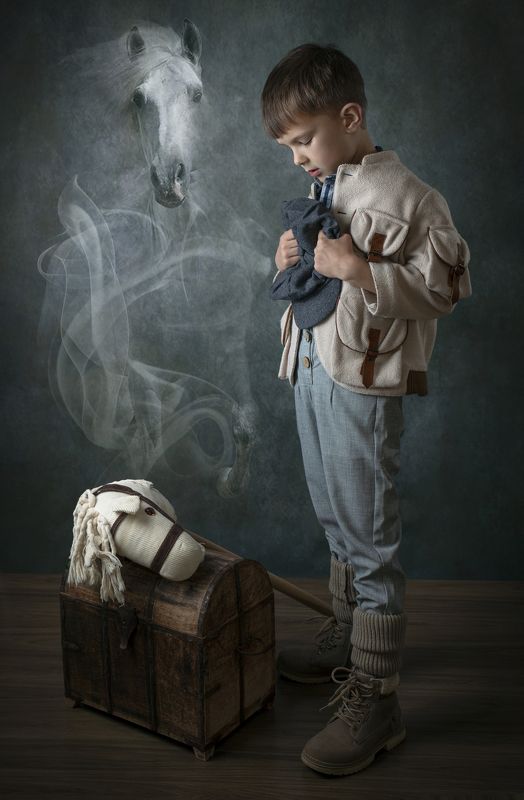 Horce, boy Spirit Horse of the Cherokeephoto preview