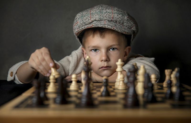 chess, boy, hat Chessphoto preview
