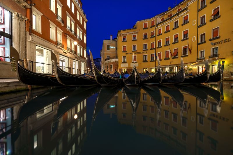 italy, venice, city, cityscape, sunrise, gondole, architetture, Venicephoto preview