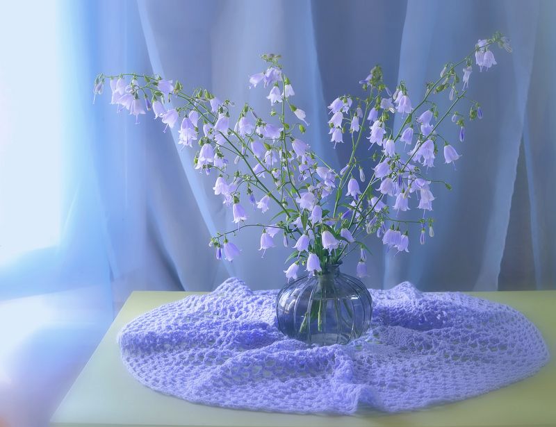 колокольчик,цвет,ваза,букет,цветы,инаида ***photo preview