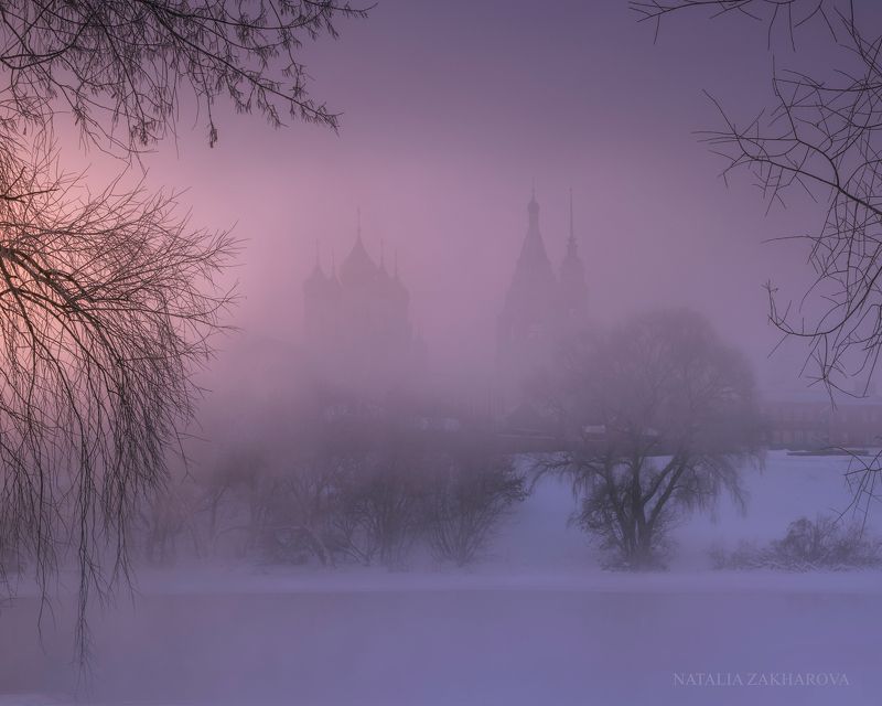 коломна, рассвет, иней, туман Утро в Коломнеphoto preview