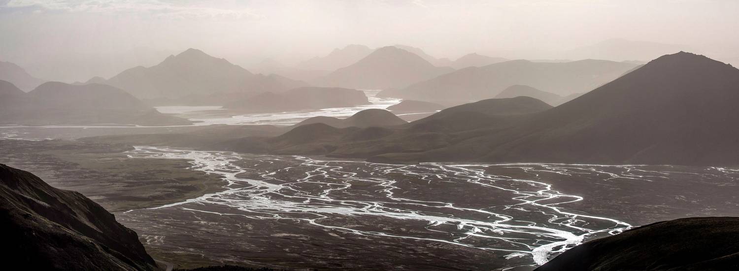 Две реки и тональная перспектива. Автор: Yuri Ovchinnikov , Yuri Ovchinnikov