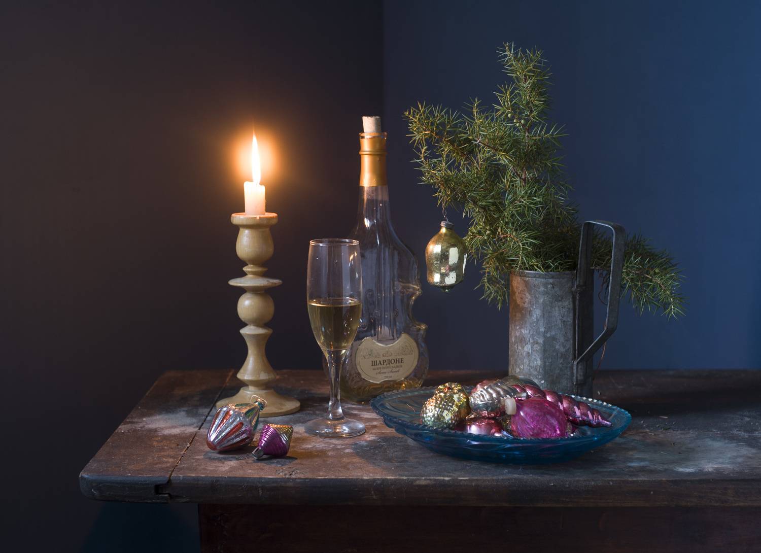 Январский. Со свечой.. Автор: Oksana Evkodimova , Oksana Evkodimova