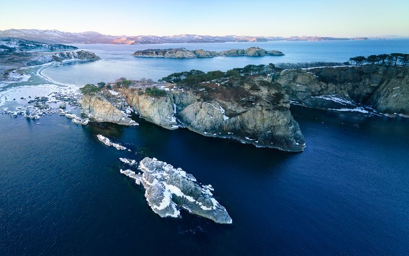 Закат в Приморье. Январь 2023photo preview