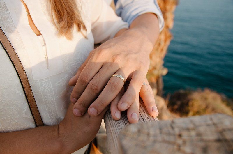 любовь пара море пляж Даша и Фатиphoto preview