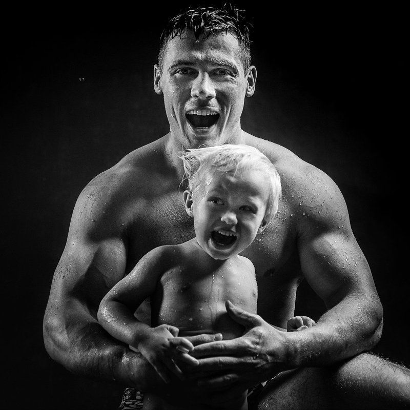 аква, фотостудия, водолазький, аквазона, фотографика, саратов, дети, мужчина Папа!photo preview