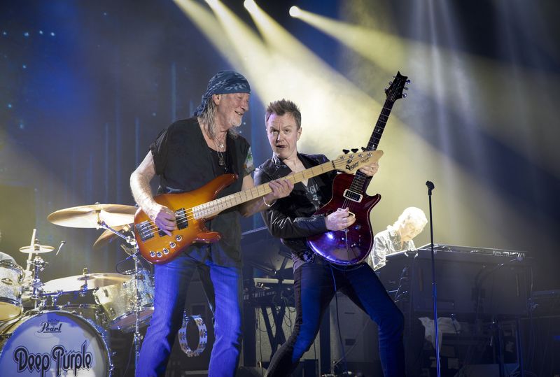 Roger Glover, Simon McBride, Deep Purple, concert Roger Glover and Simon McBridephoto preview