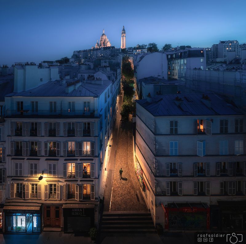 Paris, city, france, urban, cityscape, roof Montmartrephoto preview