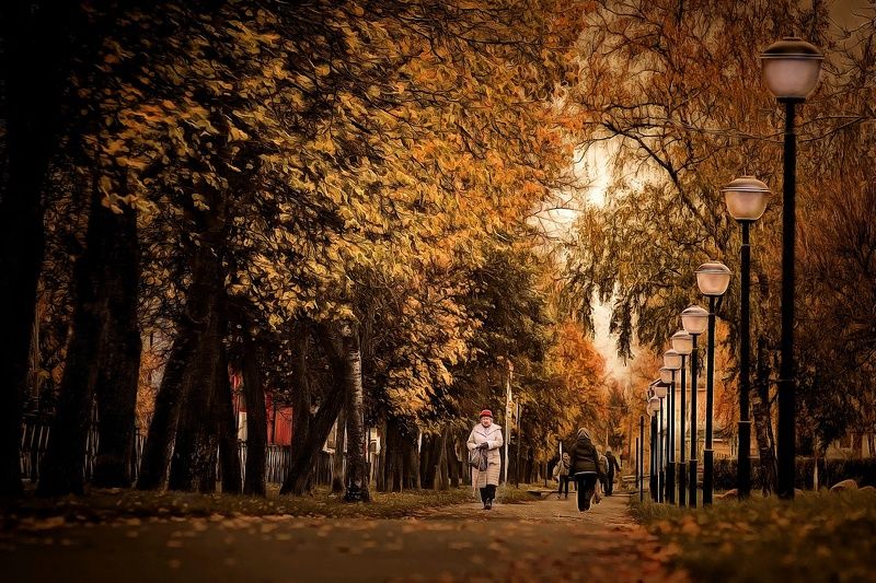 Осень идет...photo preview