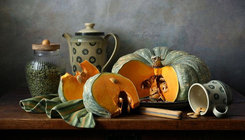 тыква Тыквенный натюрмортphoto preview