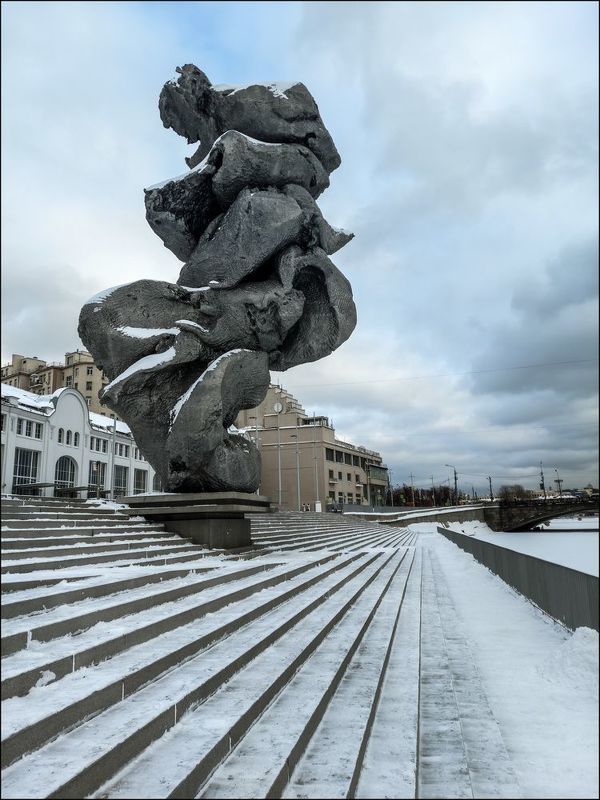 москва, глина, зима Глинаphoto preview