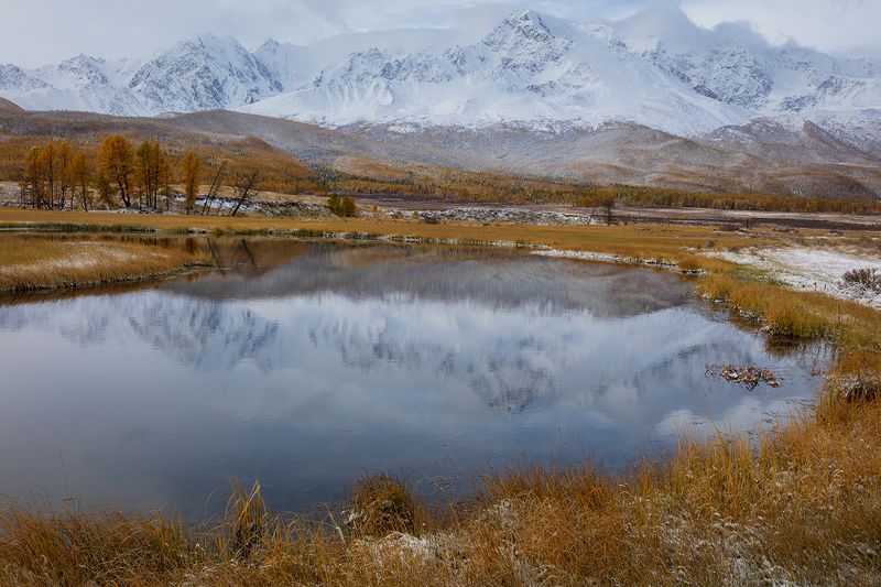 горный алтай, горы,, пейзаж, осень, ештыколь, джангысколь, озеро, Осенний Алтай.photo preview