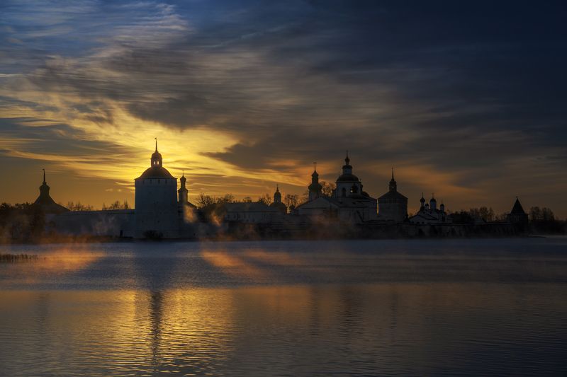 кирилло-белозерский монастырь, кириллов, утро, осень Осеннее утро в Кирилловеphoto preview