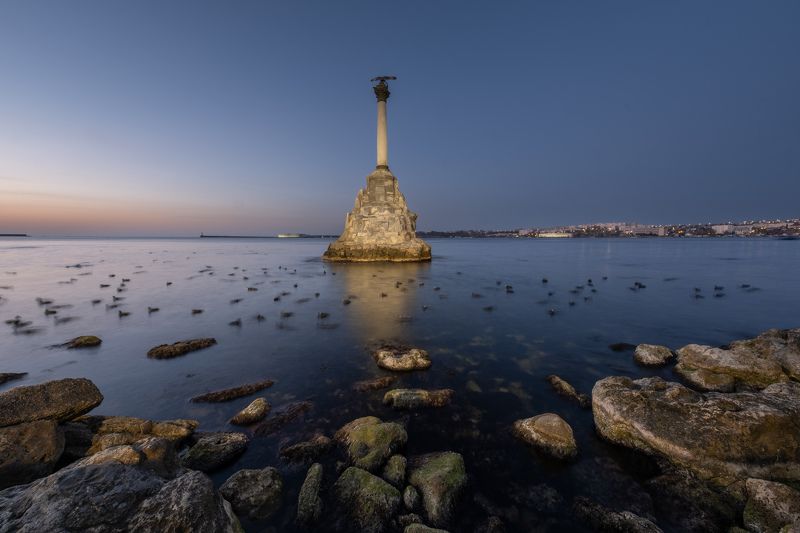 севастополь, закат, море, крым photo preview