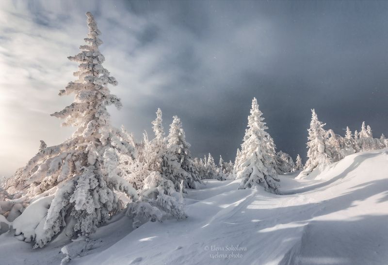 уреньга, хребет, горы, пейзаж, зима, урал Уреньгаphoto preview