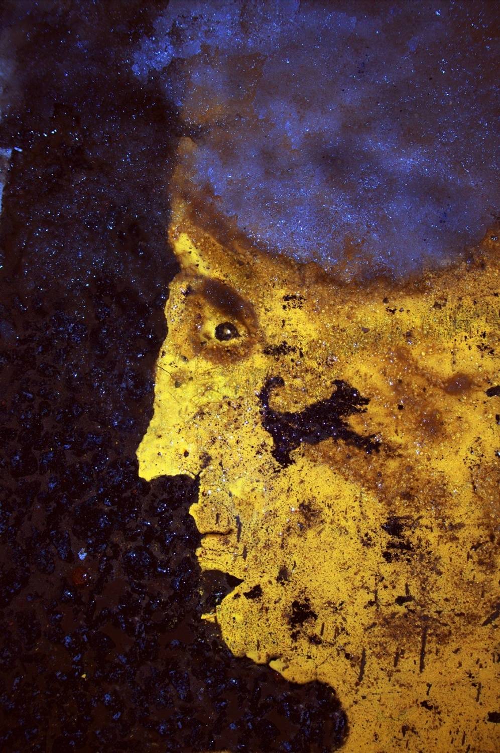 Парейдолия (дорожная разметка). Автор: Илья Веулоп pareidolia, Илья Веулоп