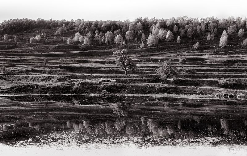 пейзаж, черно-белый пейзаж, путешествие, дагестан, природа Черно-белый пейзажphoto preview