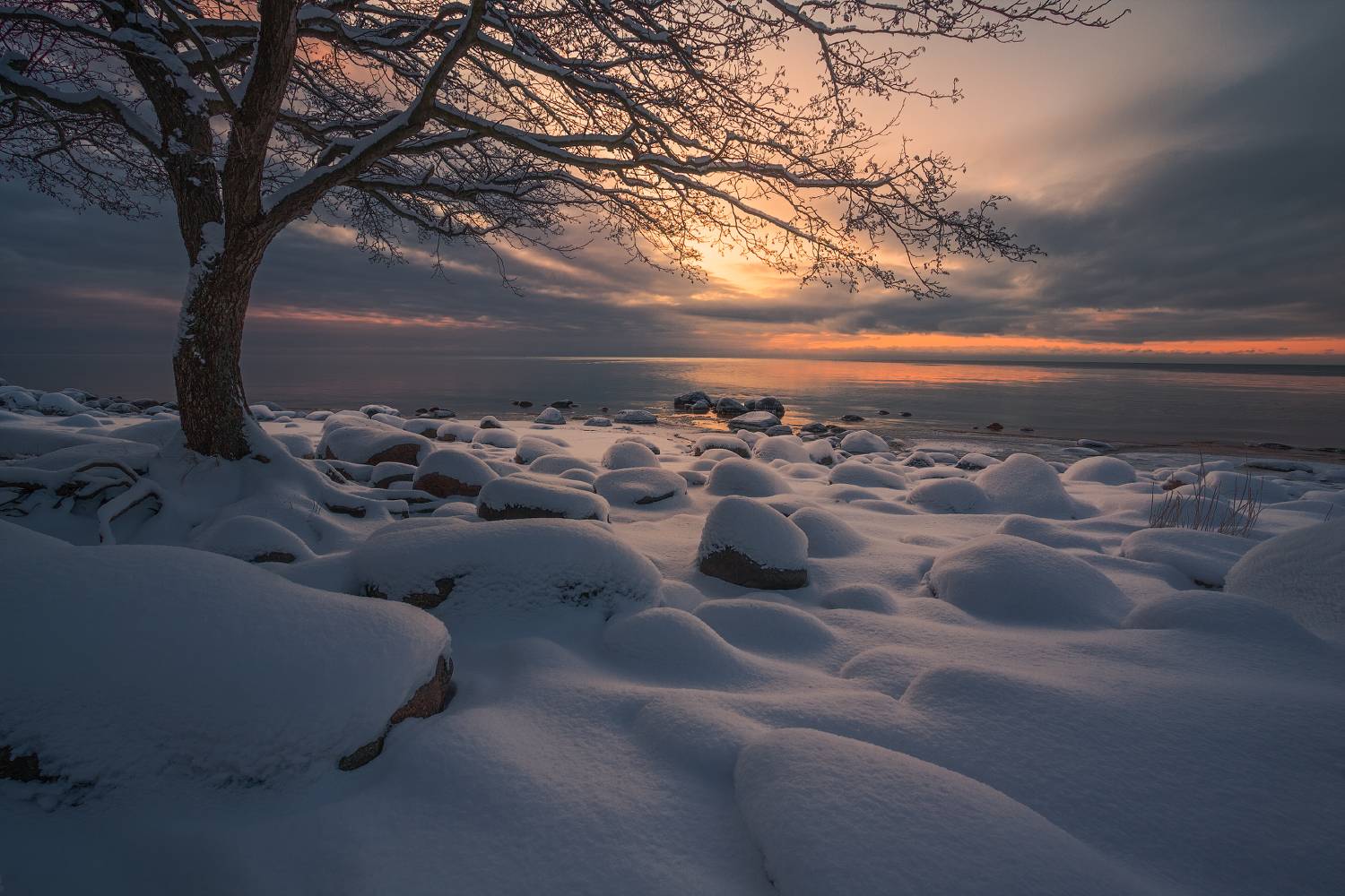 calm in the sunset. Автор: Andris , Andris