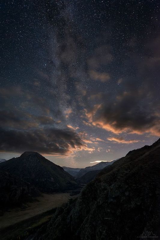 Ночное небо Алтаяphoto preview
