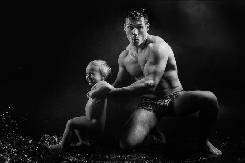 аква, фотостудия, водолазький, аквазона, фотографика, саратов, дети, мужчина Папаphoto preview