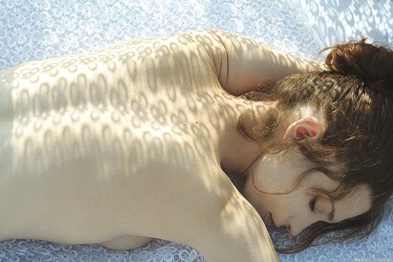 Sleep in summer dayphoto preview