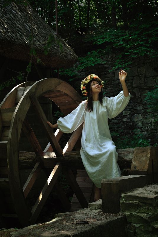 портрет, девушка, мавка, нимфа, portrait, girl, nymph, folk, beauty Мавкаphoto preview